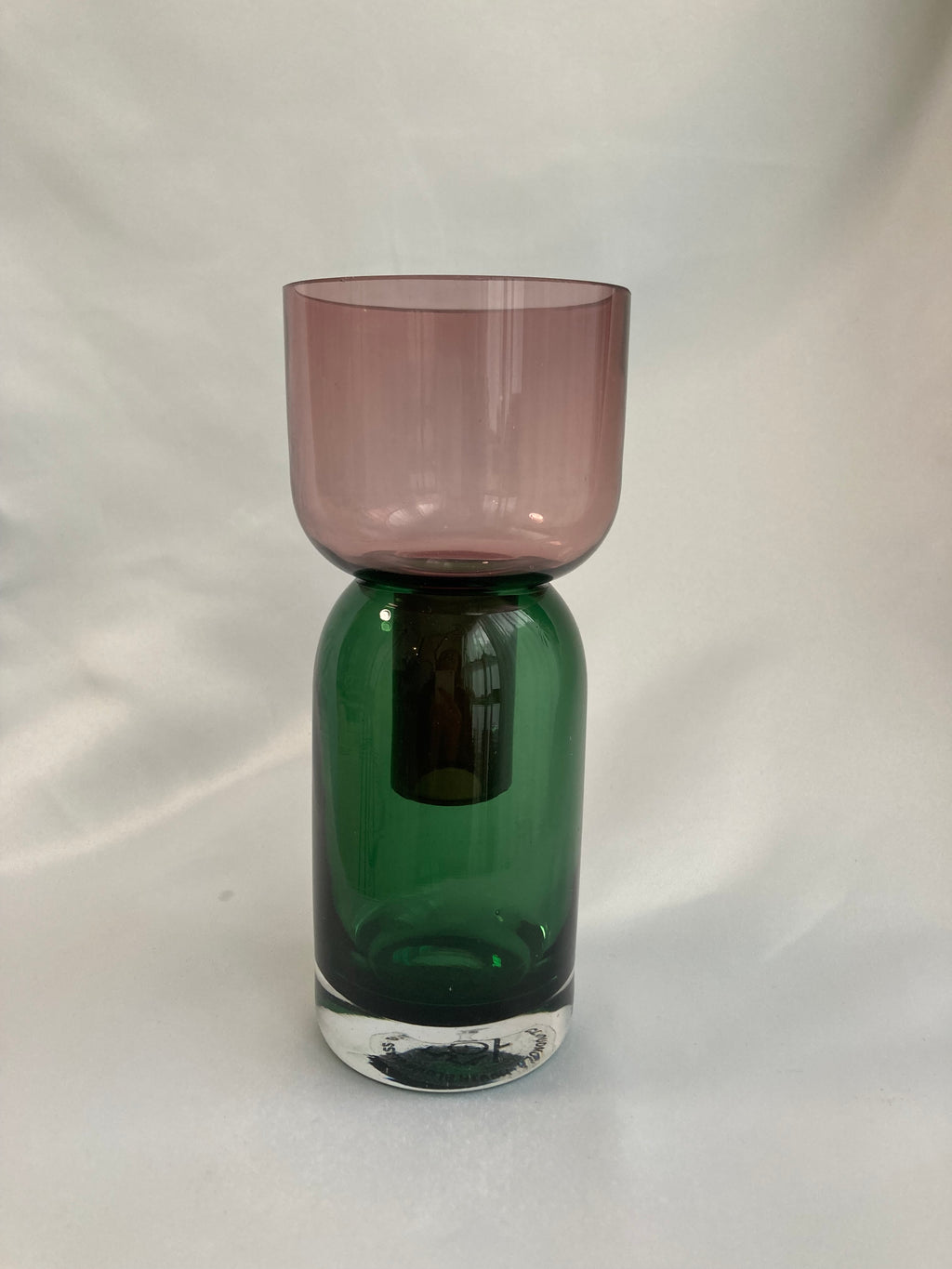 Reversible 3way Glass Vase – Red