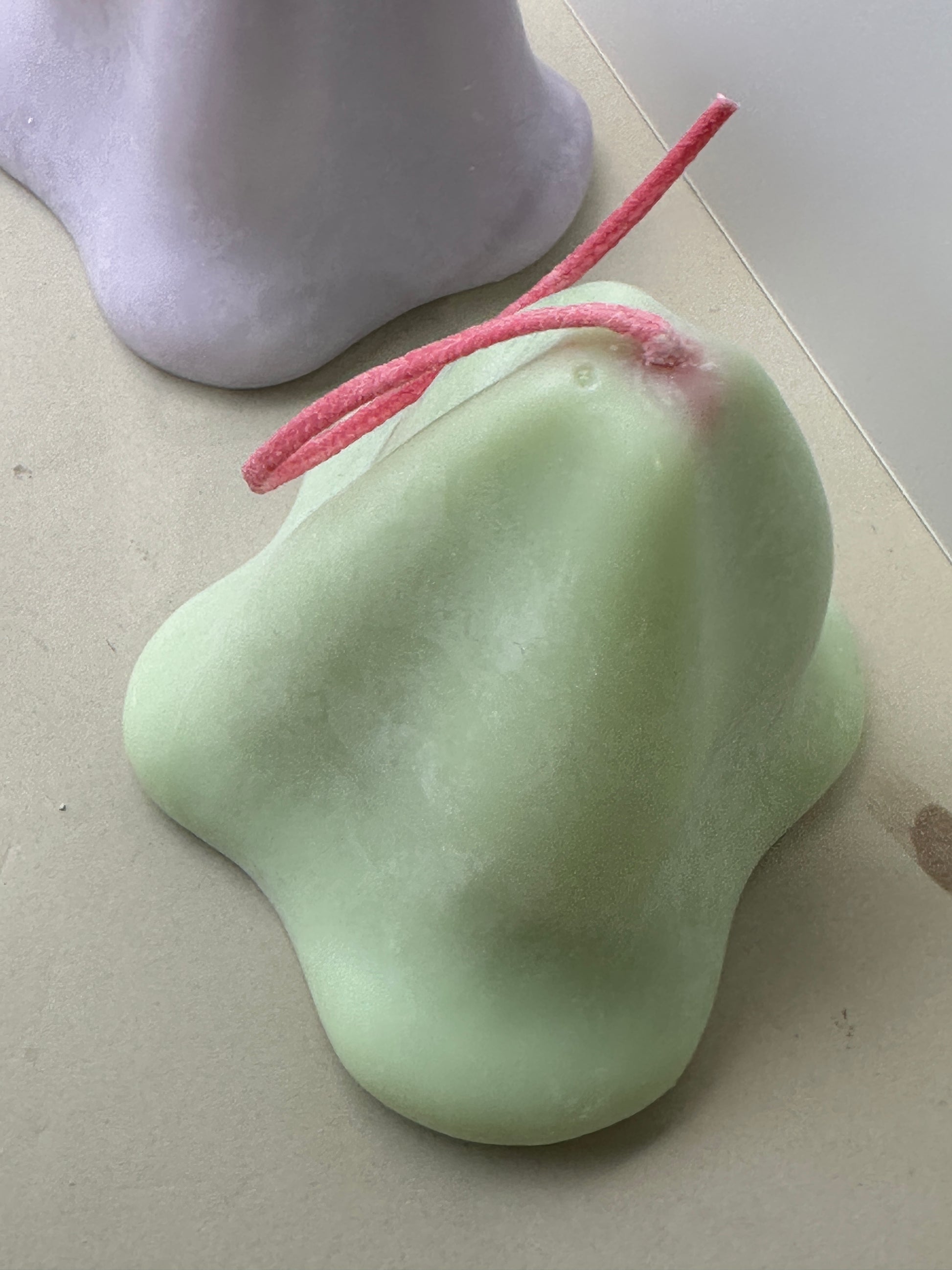 nuance candle - green