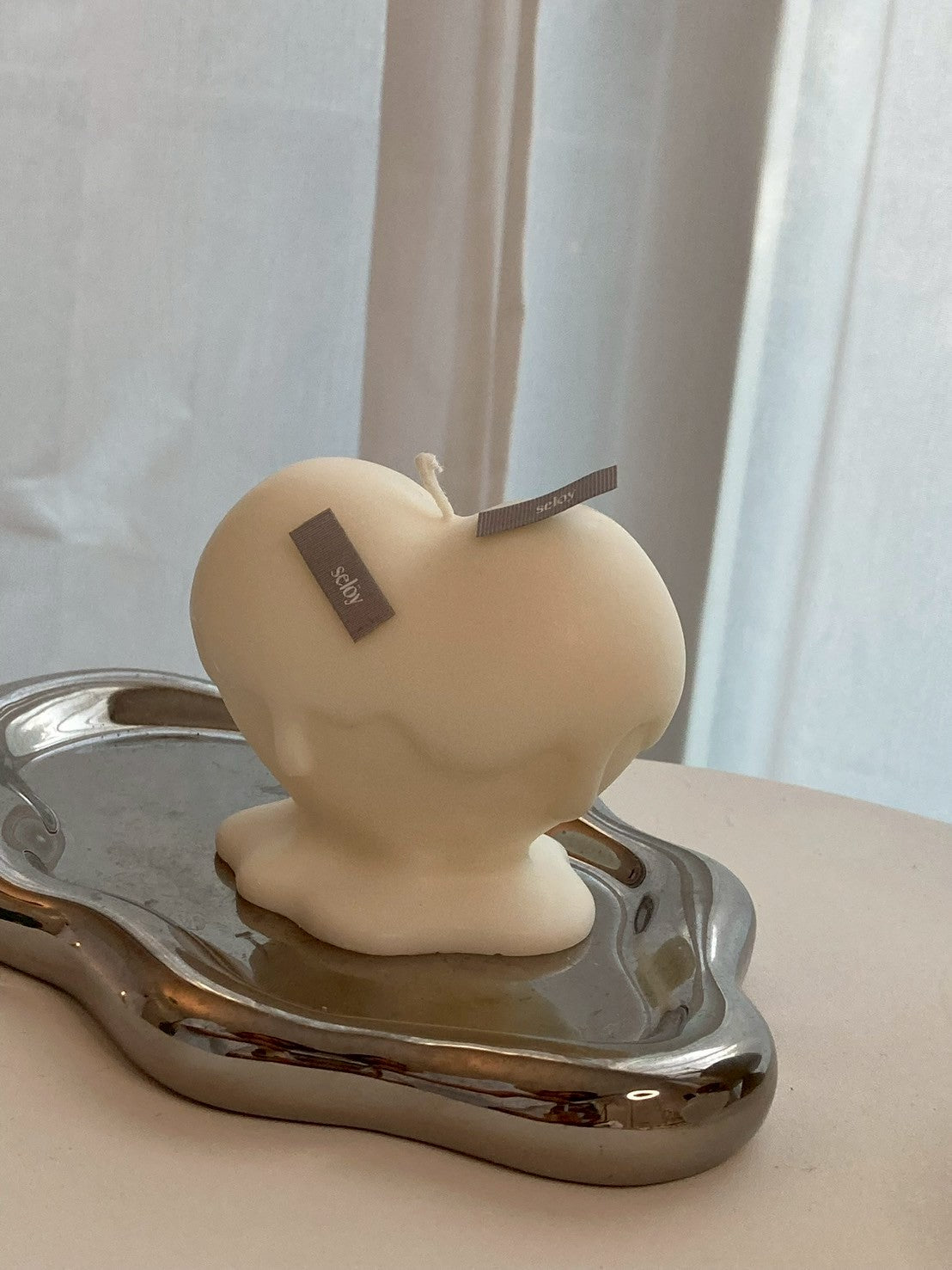 heart candle
