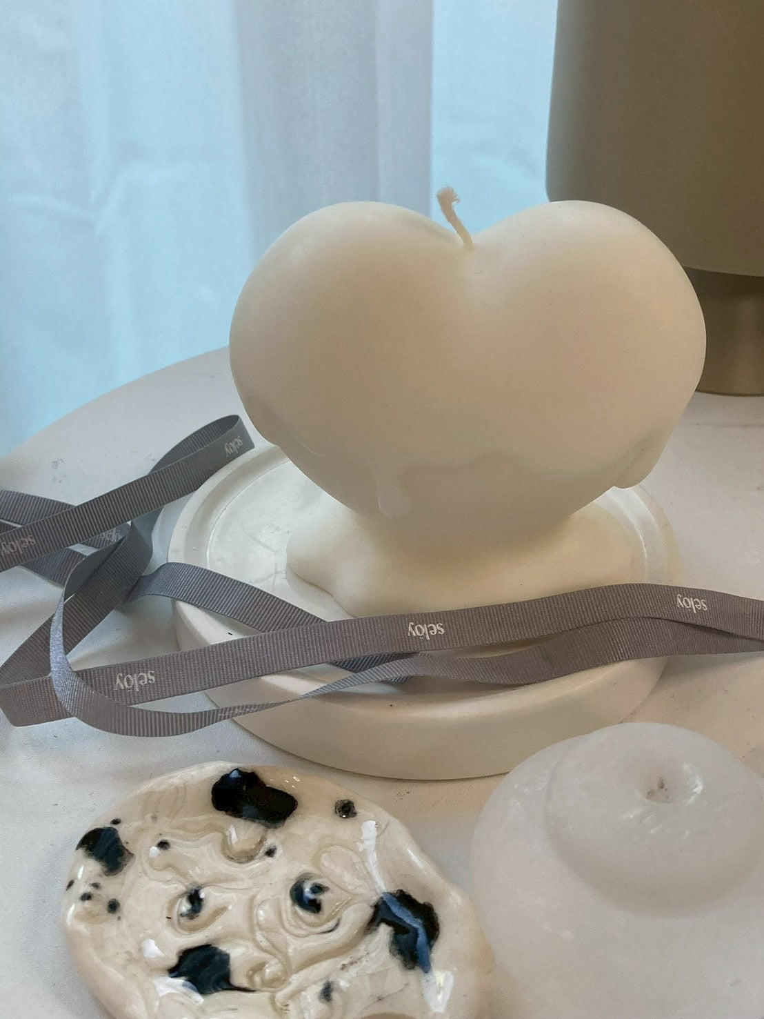 heart candle